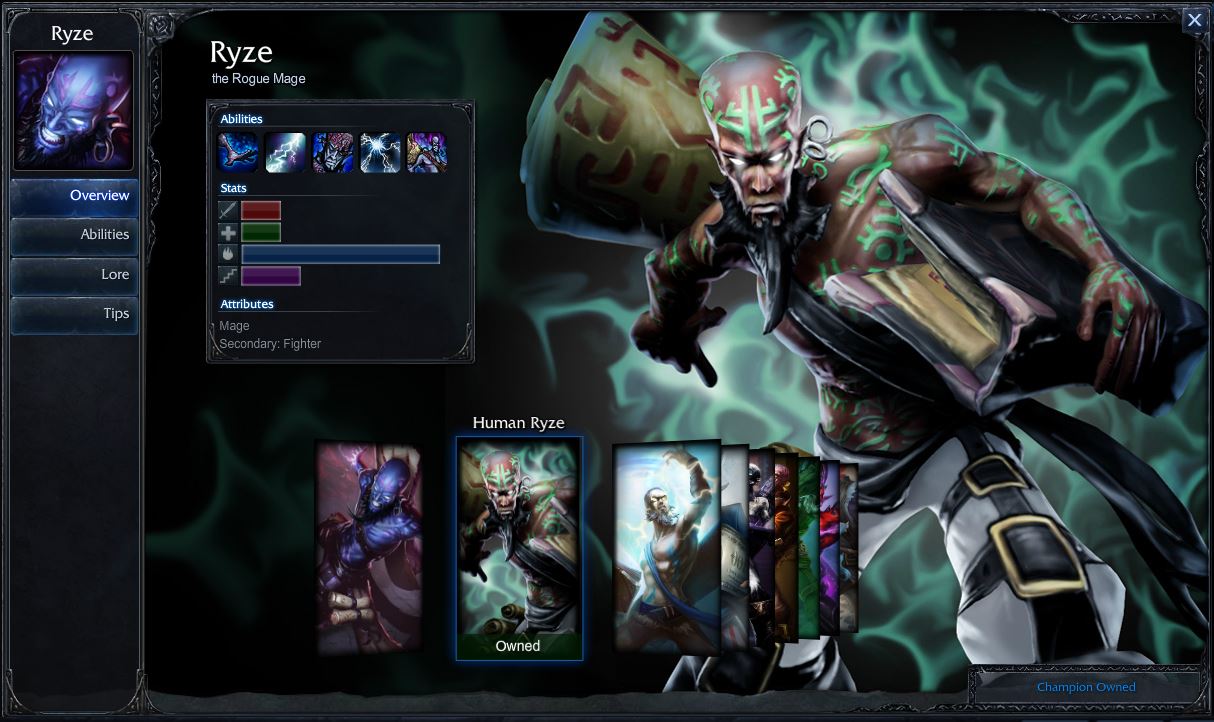 Skins for League of Legends.