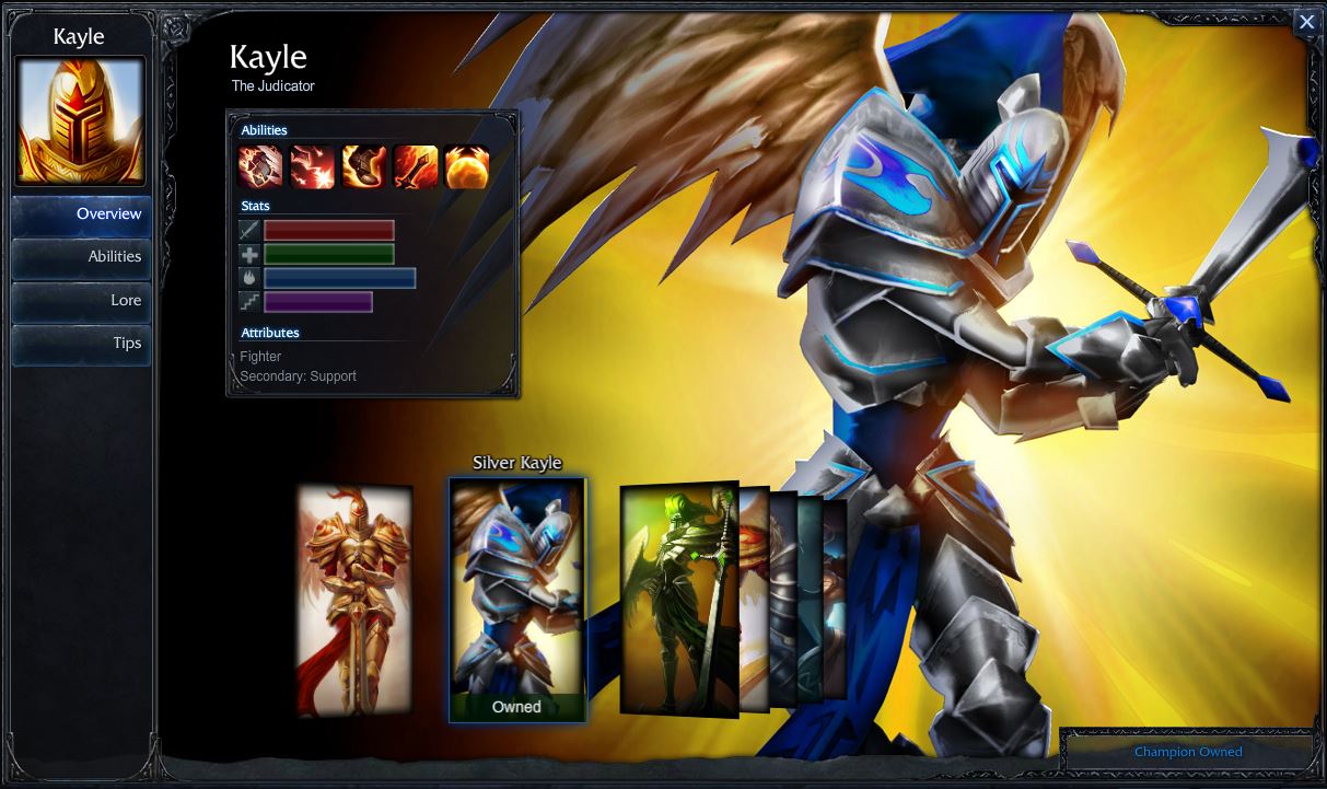 Skins for League of Legends.