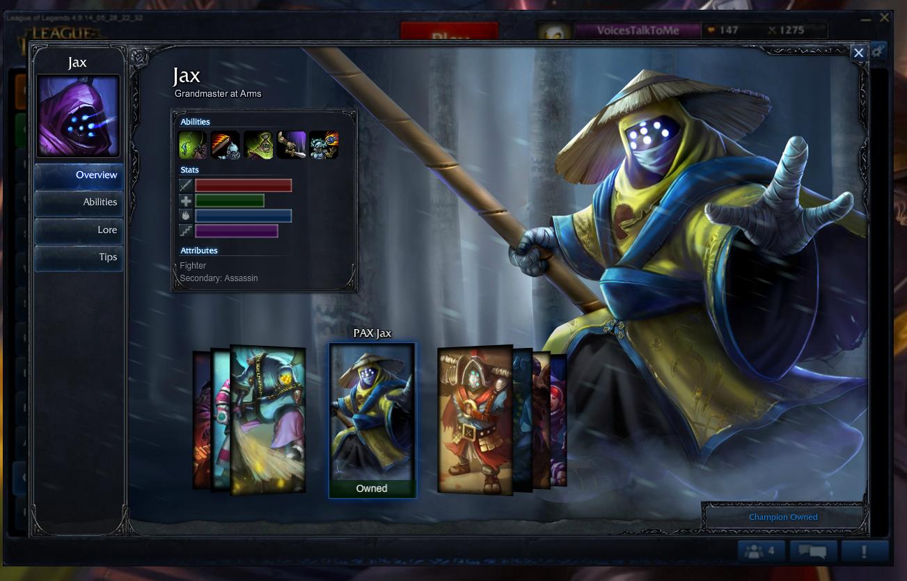 Skins for League of Legends.