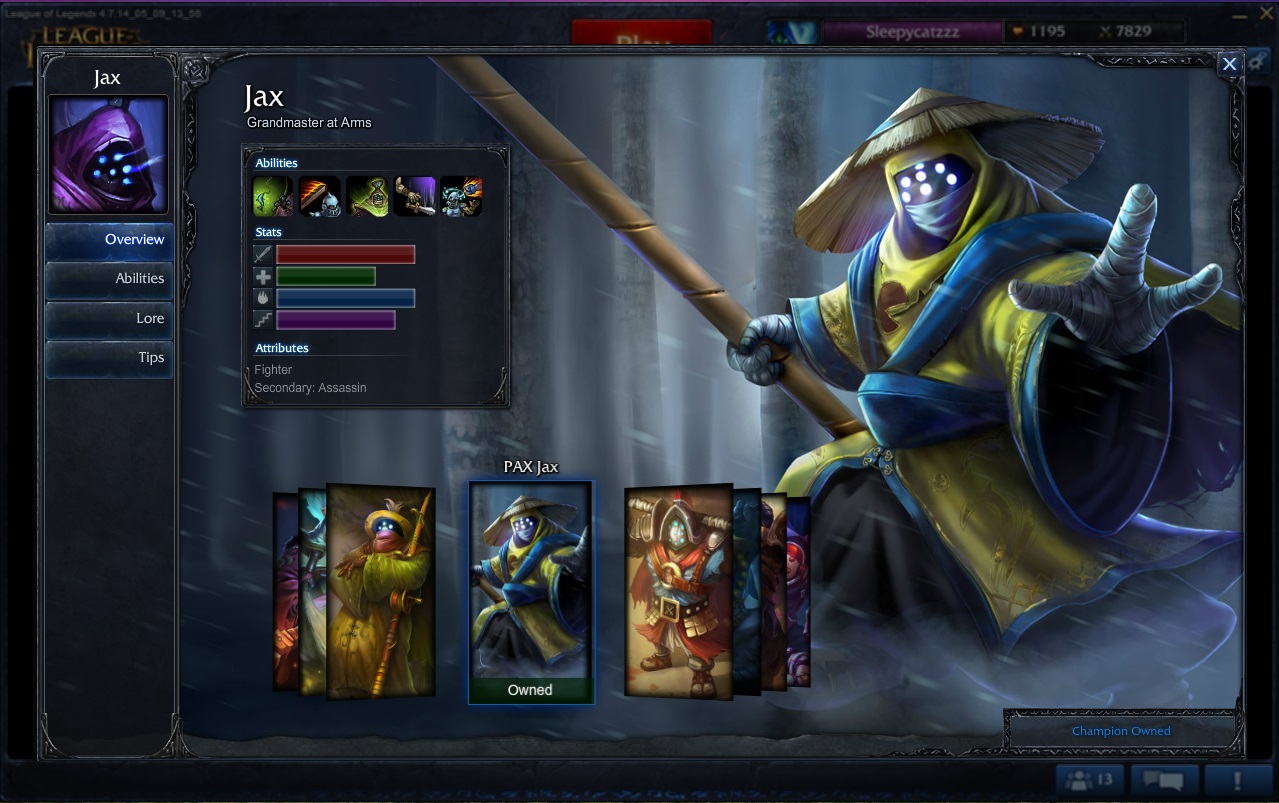 Skins for League of Legends.