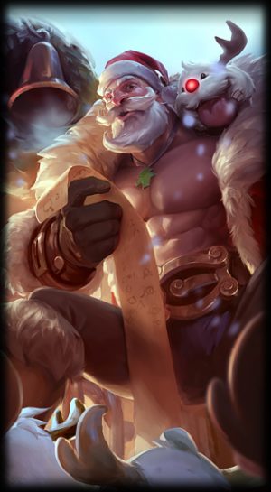 Santa Braum Loading Screen