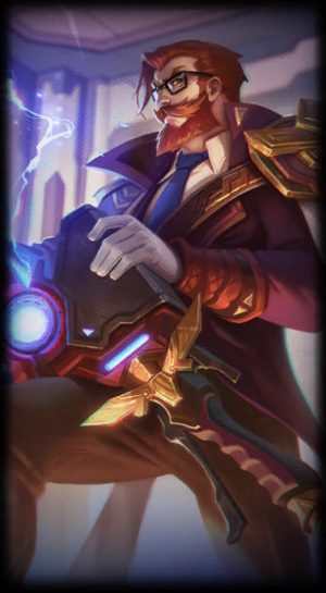 Loading screen for Battle Professor Graves