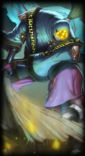 Vandal Jax loading screen for league of legends
