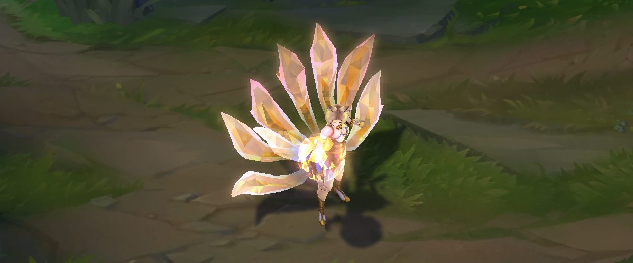 kda ahri prestige edition skin for league of legends ingame picture
