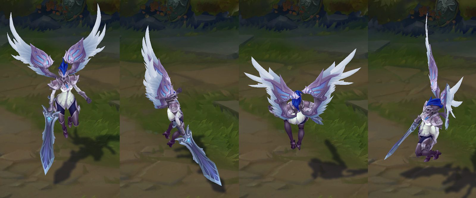 silver kayle skin