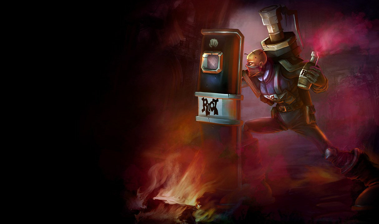 splash art riot singed