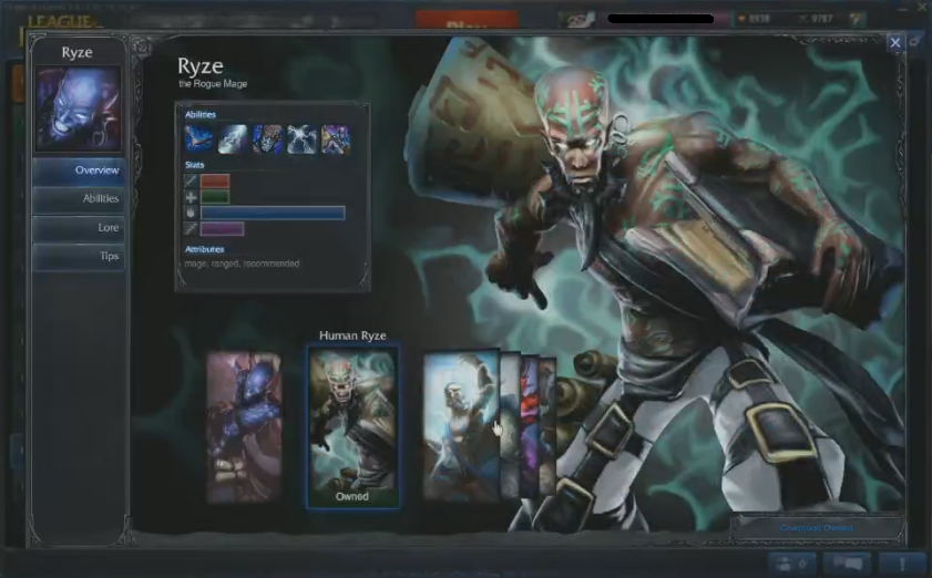 Skins for League of Legends.