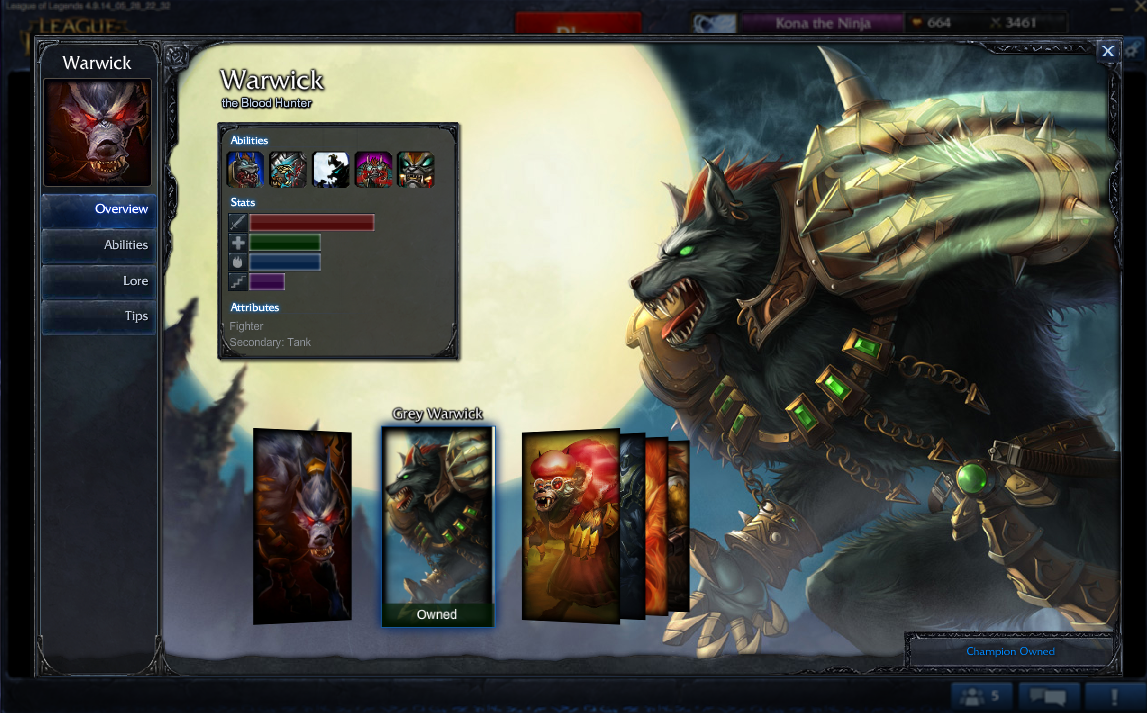Skins for League of Legends.