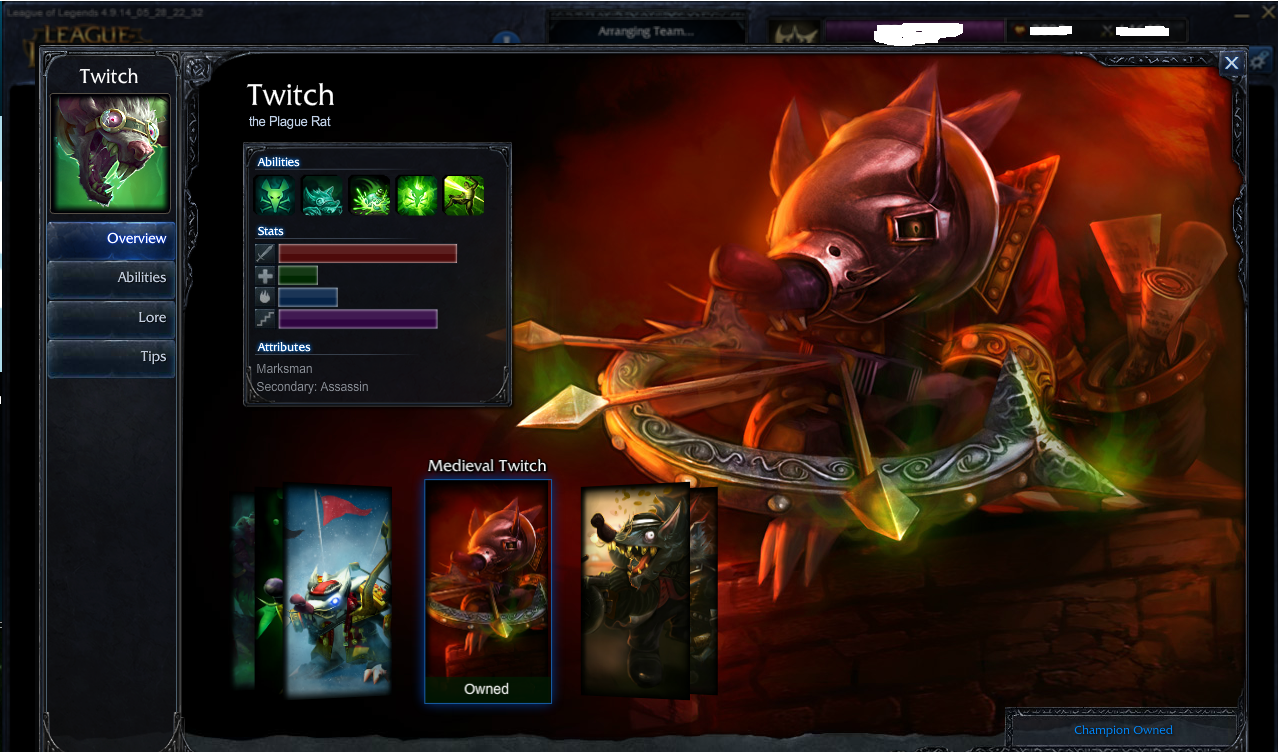 Skins for League of Legends.