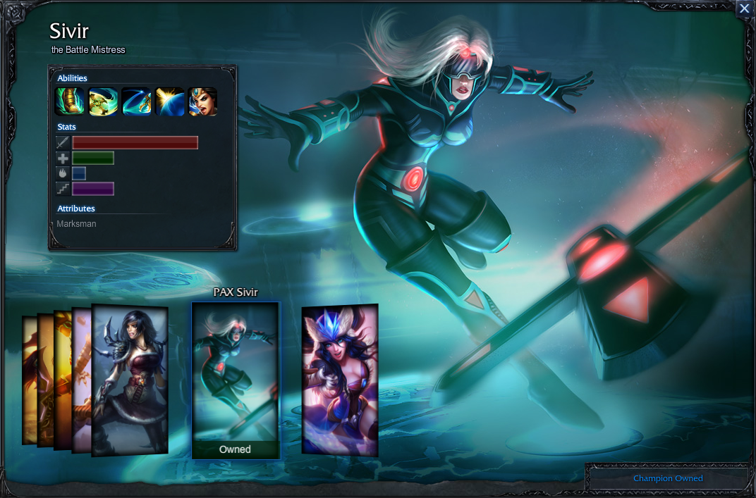 Skins for League of Legends.