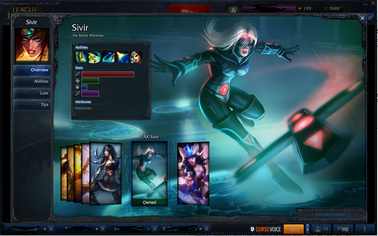 Skins for League of Legends.