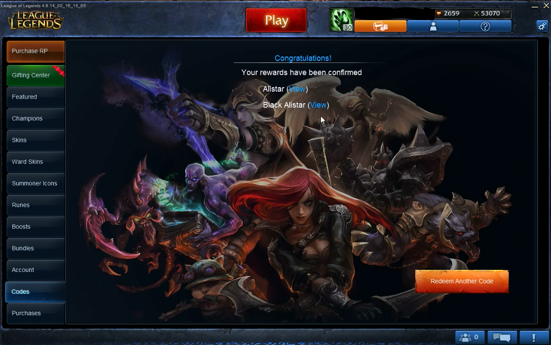 Skins for League of Legends.
