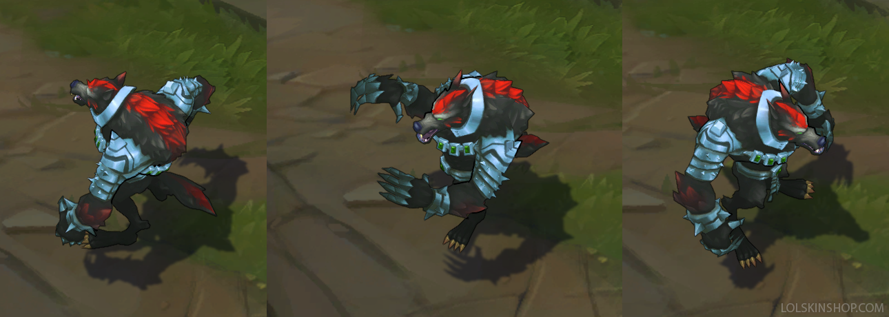 Grey Warwick, skin spotlight, Warwick skins, Warwick lol, lol Warwick