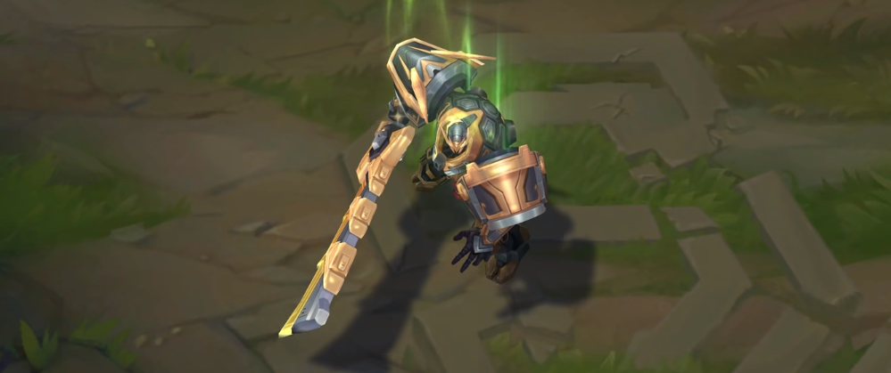 mecha kingdoms garen prestige skin for league of legends ingame picture