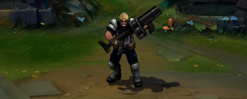 riot graves skin for league of legends ingame picture