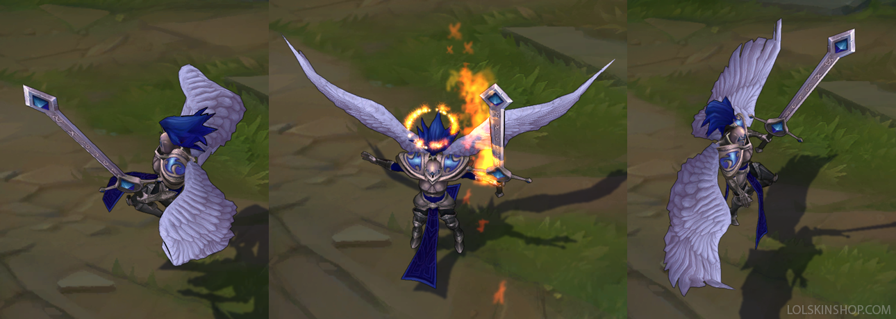Silver Kayle, skin spotlight, Kayle skins, lol Kayle, Kayle lol